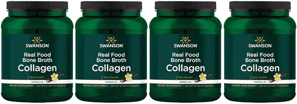 Vanilla Bone Broth Collagen Powder 4 Pack T15498