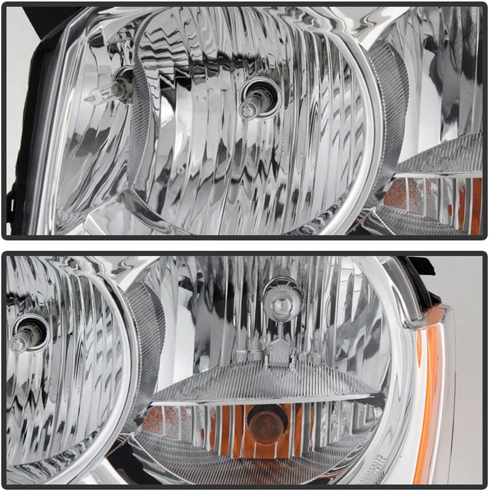 Replacement Headlights Headlamps Pair V736280