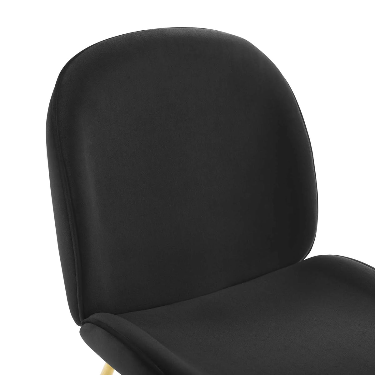 Black Velvet Dining Chair E454212