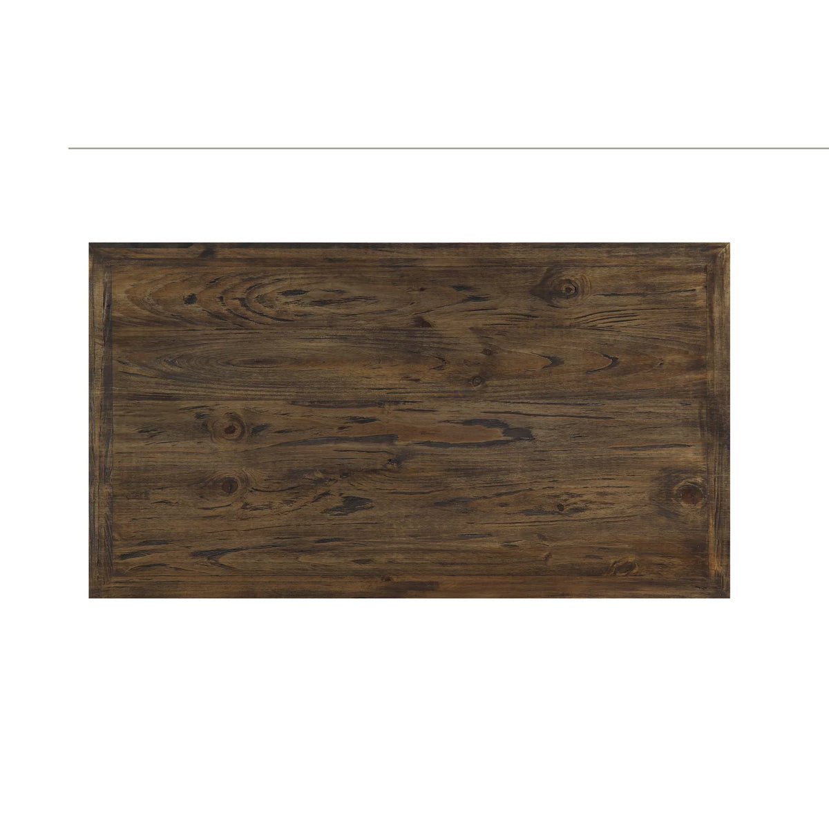 Medium Brown Cocktail Table with Slab Top and Base Q8792