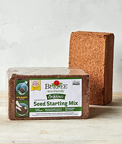 Organic Coconut Coir Seed Starting Mix, 16 Quart E92457