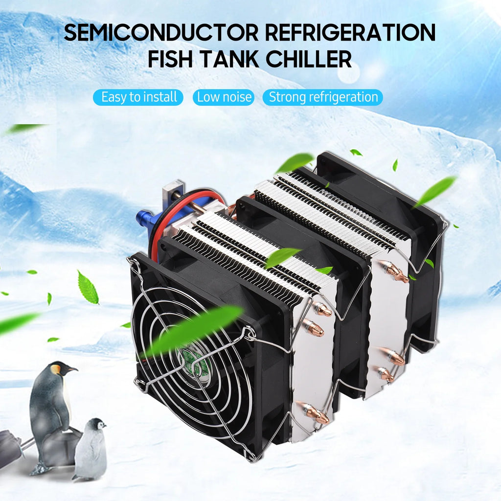 120W Semiconductor Refrigeration Aquarium Chiller for 30 Liters B244827