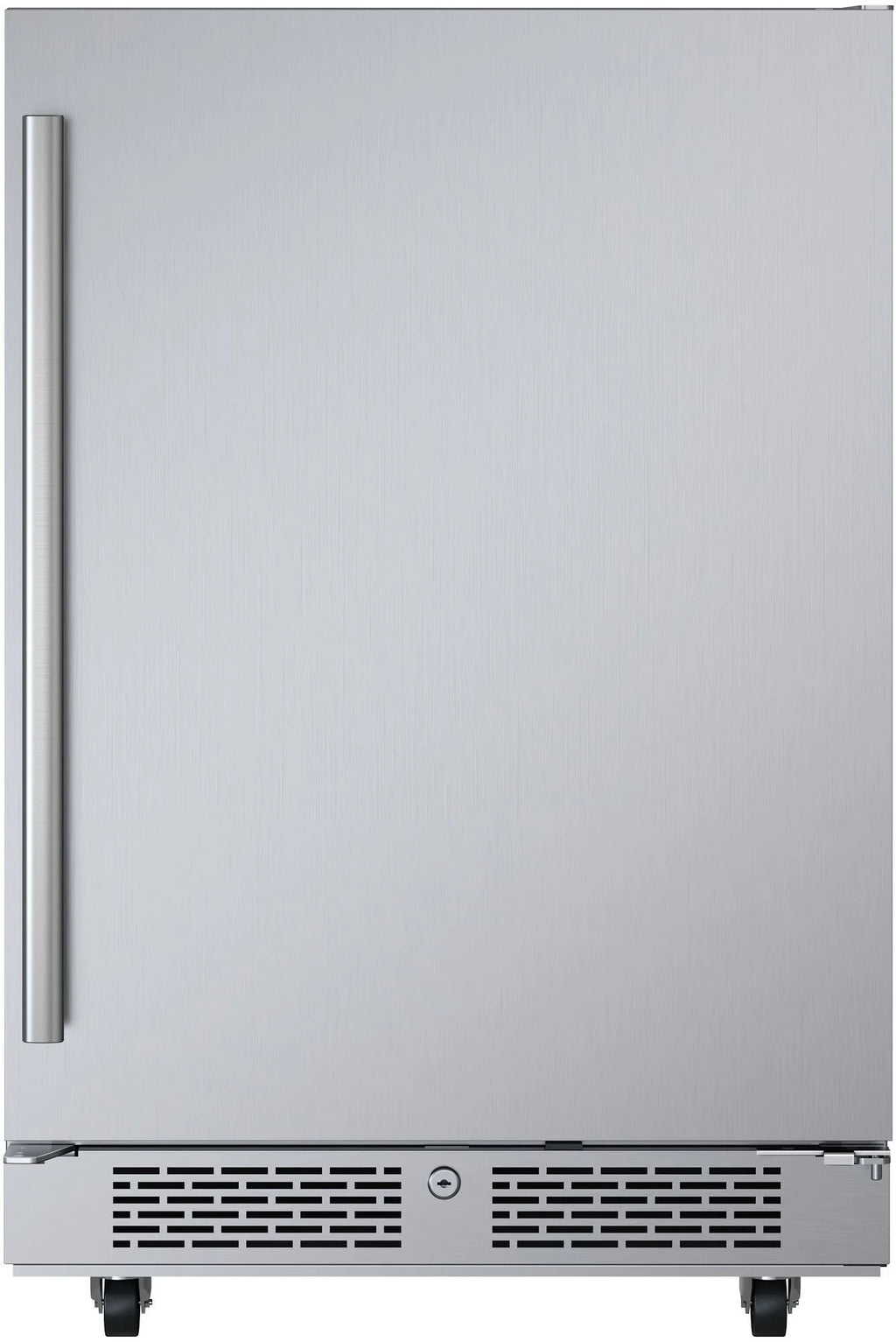 24" Wide 5.66 Cu. Ft. Built-In Compact Outdoor Refrigerator - Stainless J3081