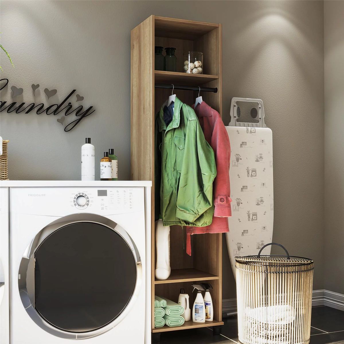 18" Wide Mudroom Cabinet F560