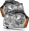 Replacement Headlights Headlamps Pair V736280