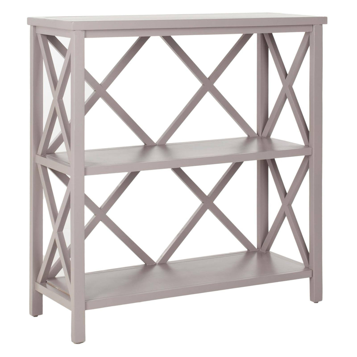Grey Open Bookcase W5418