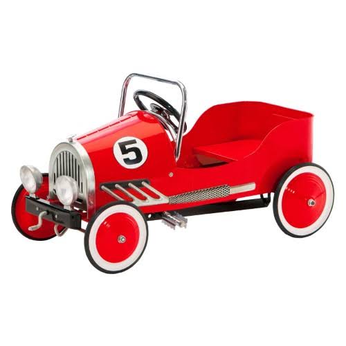 Red Vintage Pedal Car Riding Toy Y36824