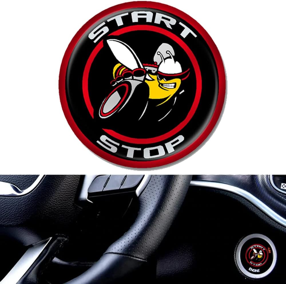 Button Start Center Control Switch Knob Decorative Cap Cover N231