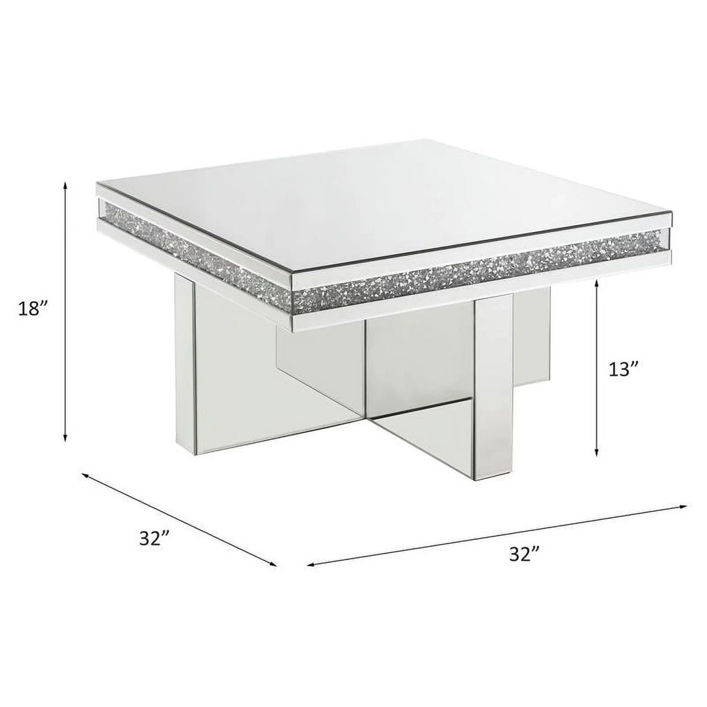 Square Glass Coffee Table Z1143
