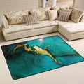 Green Marble Area Rug M65340