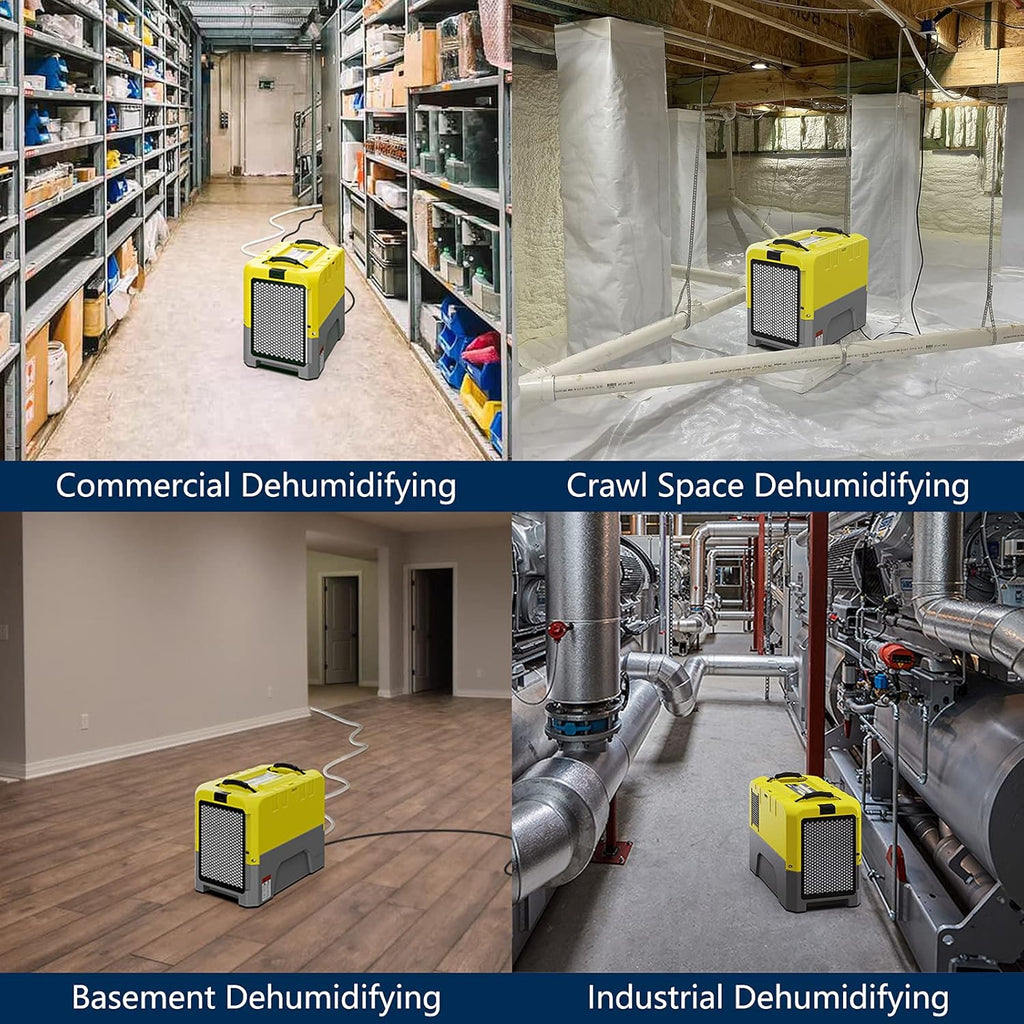 180 PPD Commercial Dehumidifier with Pump Drain Hose A48719