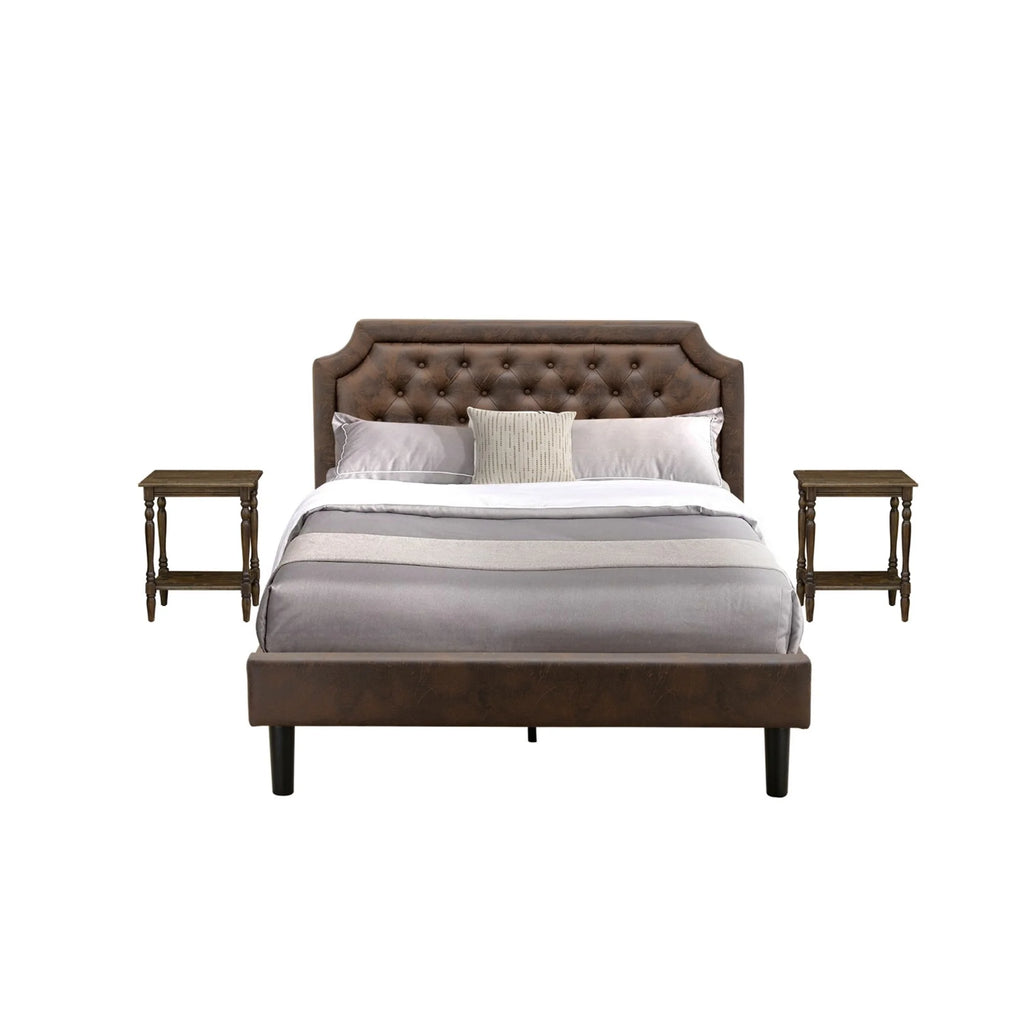 3-Piece Wood Queen Bedroom Set D906857