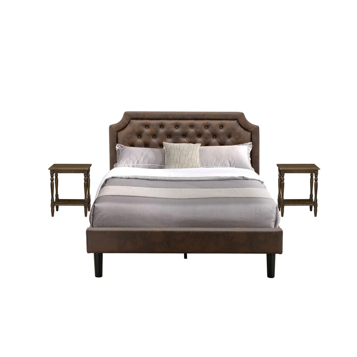 3-Piece Wood Queen Bedroom Set D906857