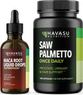 Organic Maca Root Liquid Drops & Saw Palmetto Capsules E497547