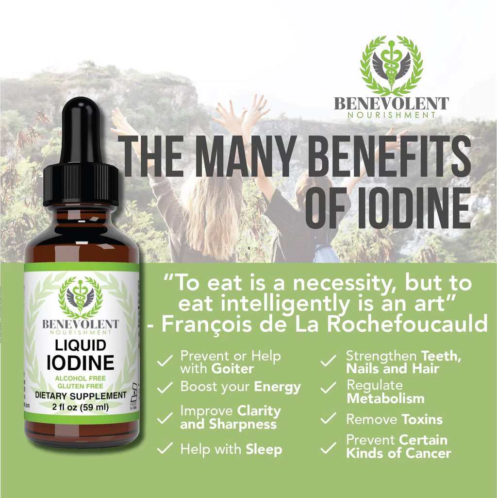 Liquid Iodine Potassium Drops 2oz J9551