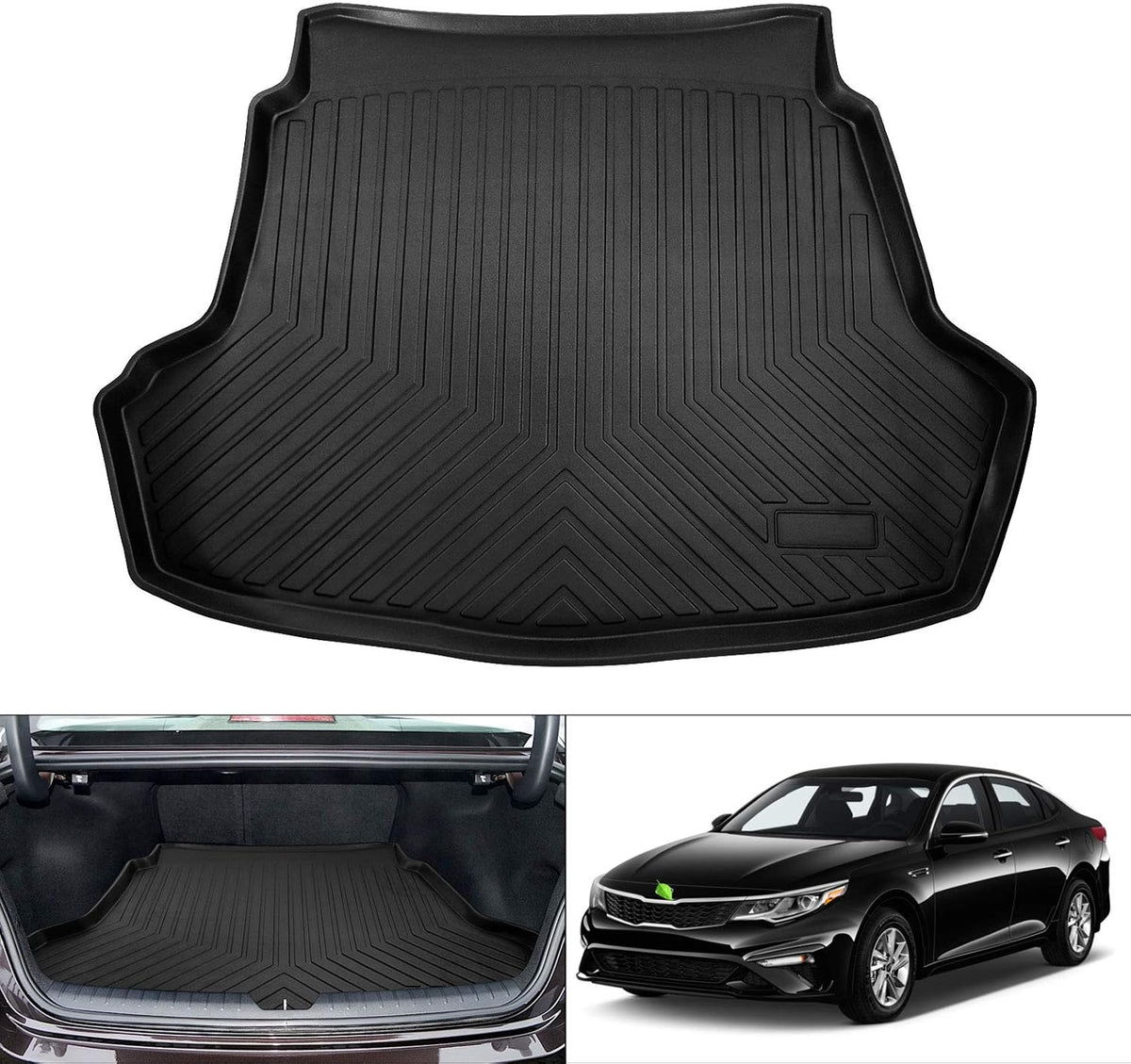 Custom Fit All Weather Cargo Liner Non-Slip TPO Pack of 2 E463