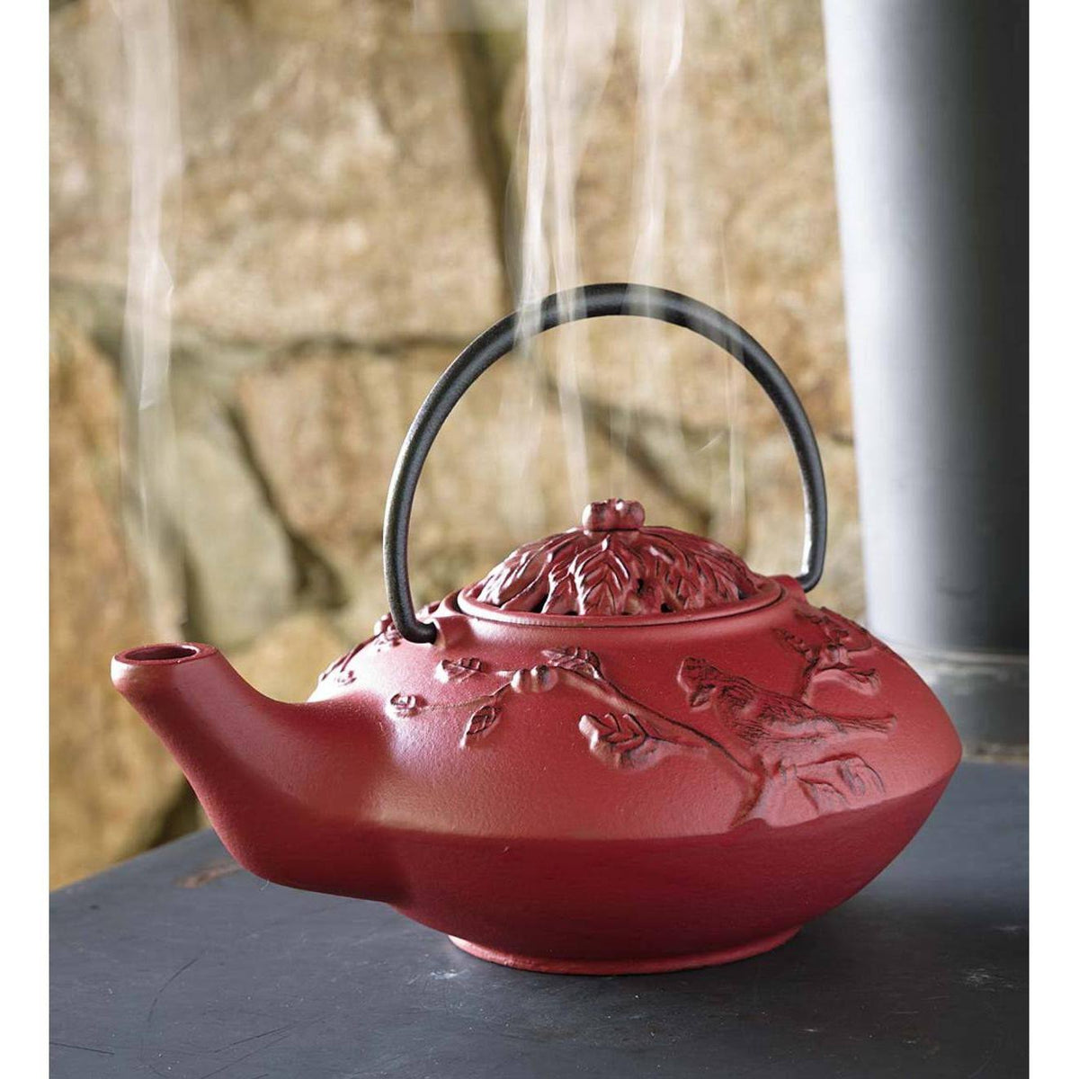 Cast Iron Wood Stove Kettle 2.5 qt X2356