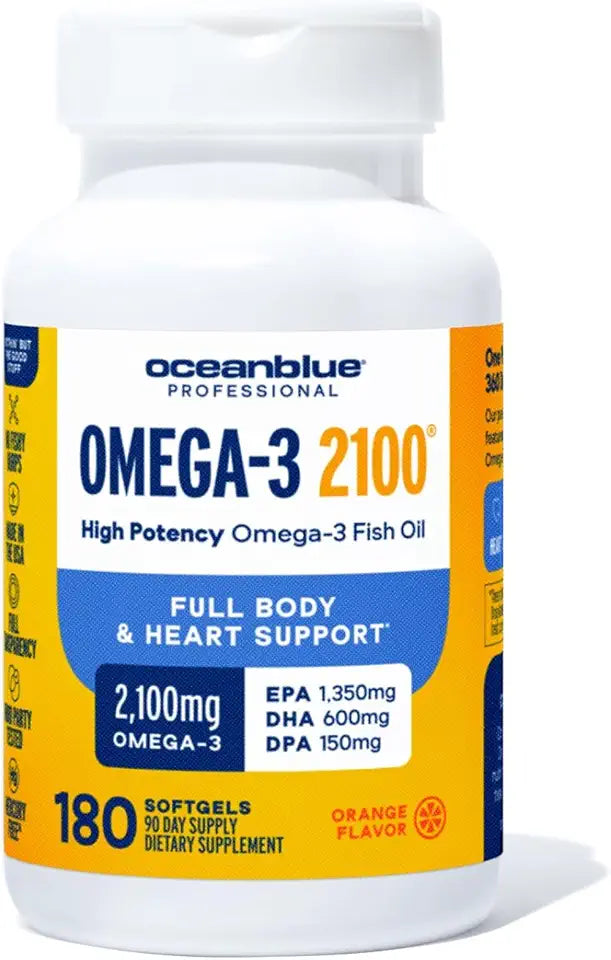 180 ct Triple Strength Fish Oil Supplement with EPA DHA DPA S359