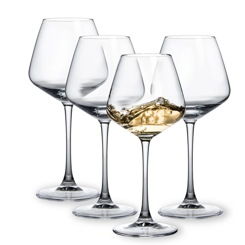 20 Oz Crystal Clear Wine Glasses, Set of 6, Dishwasher Safe I122