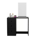 Black Modern Makeup Vanity Set with Mirror X18003