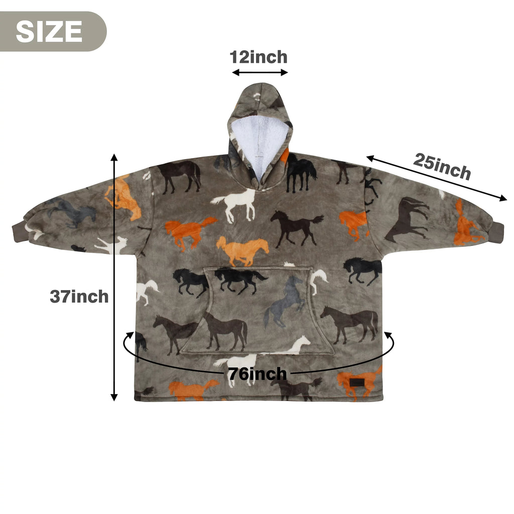 Oversized Sherpa Reversible Hoodie N862099
