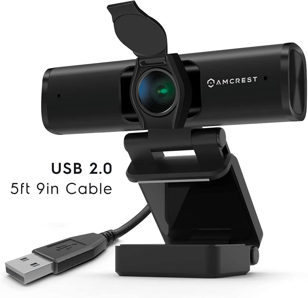4K Webcam with Microphone & Privacy Cover X41974