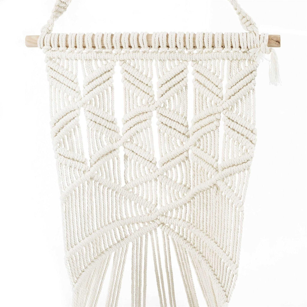 White Macrame Cat Tree T32000