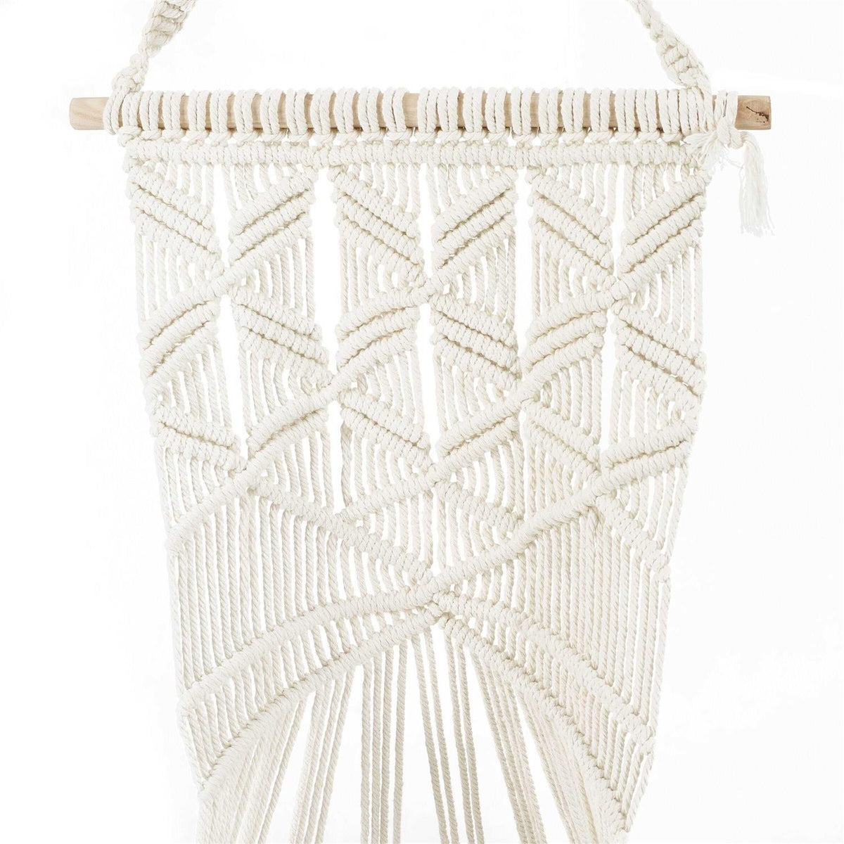 White Macrame Cat Tree T32000
