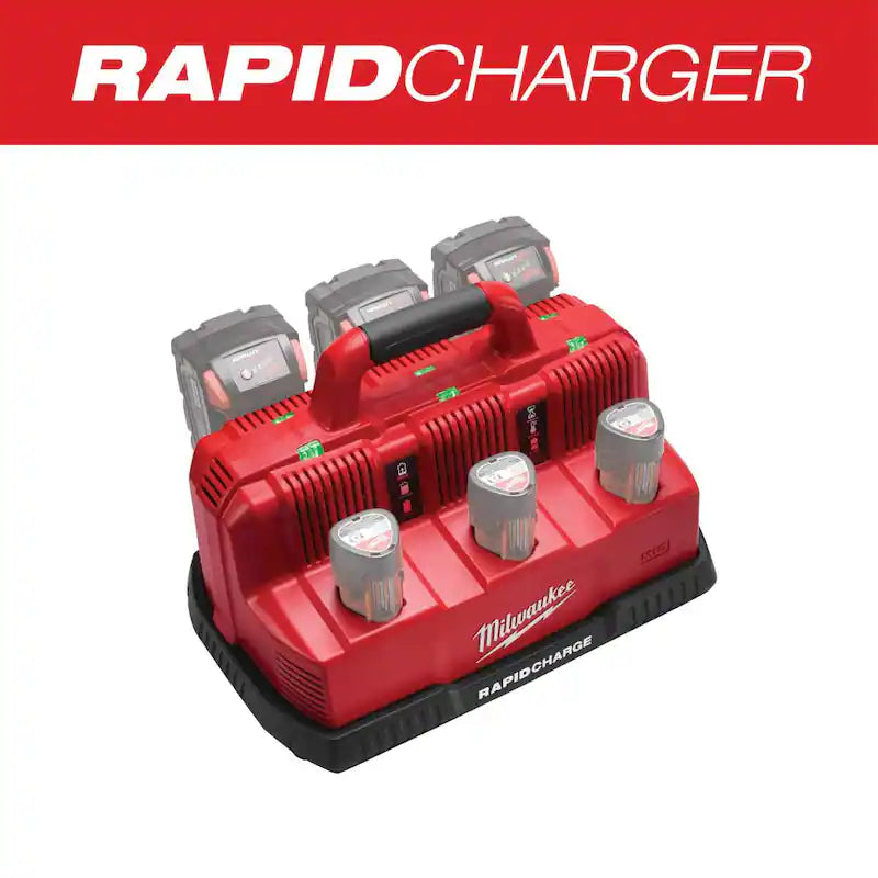 12-Volt/18-Volt Lithium-Ion 6-Port Battery Charger X9278