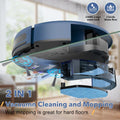 Robot Vacuum and Mop Combo 230ML Water Tank Blue V2263