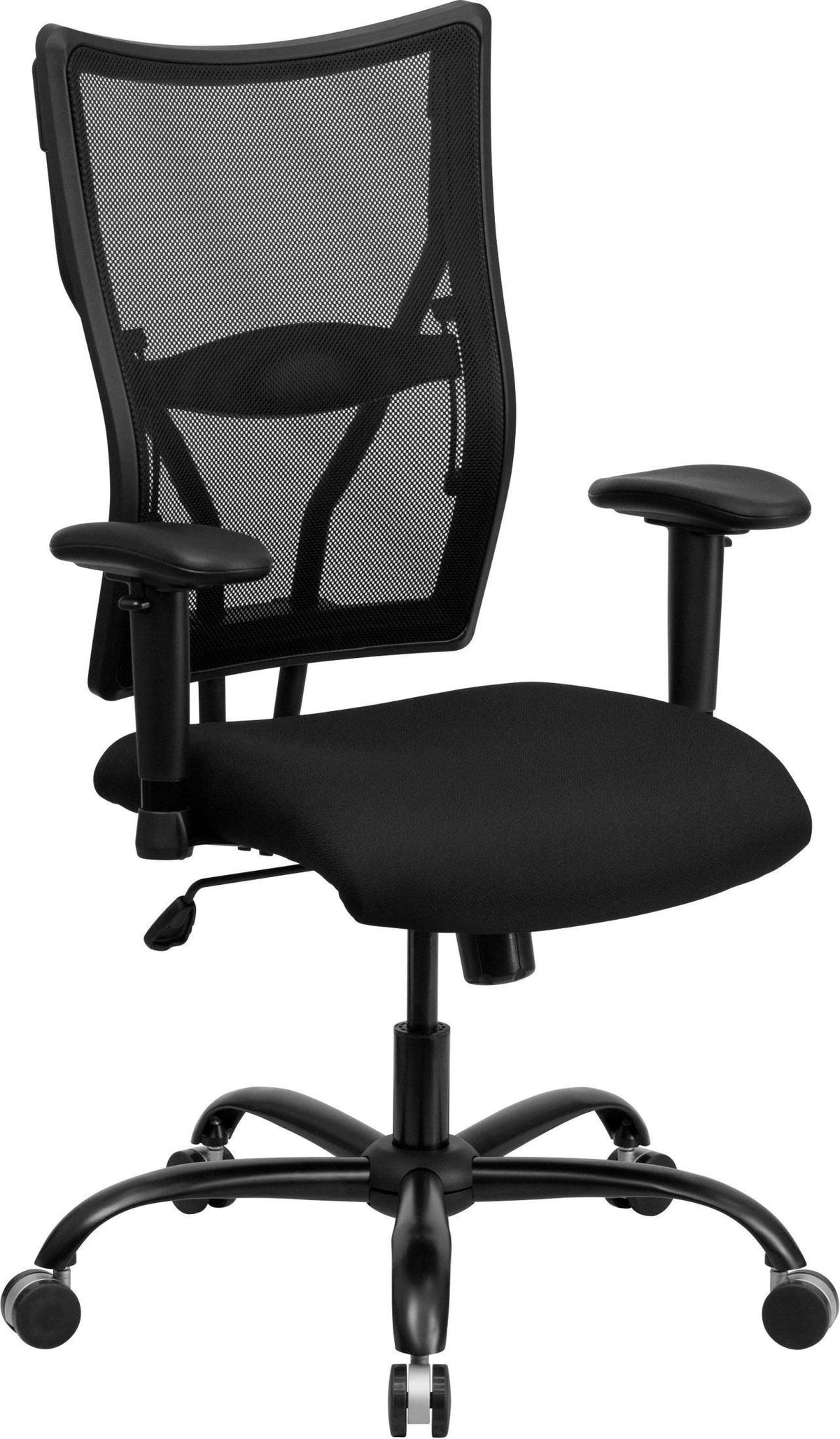 Black Mesh Office Chair with Arms D55110