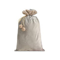 Reusable Drawstring Plush Christmas Gift Bag C838