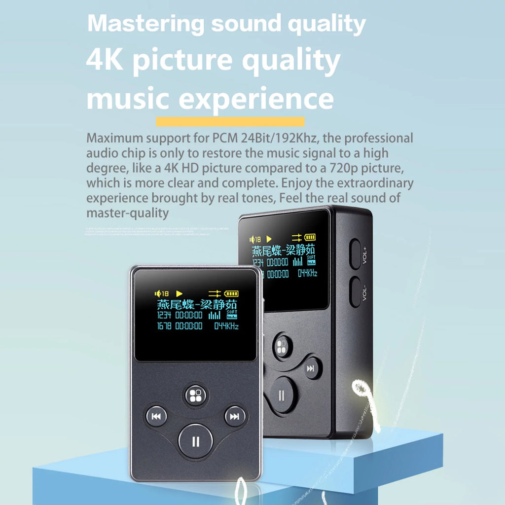 HiFi Player with Lossless Playback, TF Card Reading to 128GB Z843244