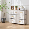 6 Drawer Fabric Dresser S365