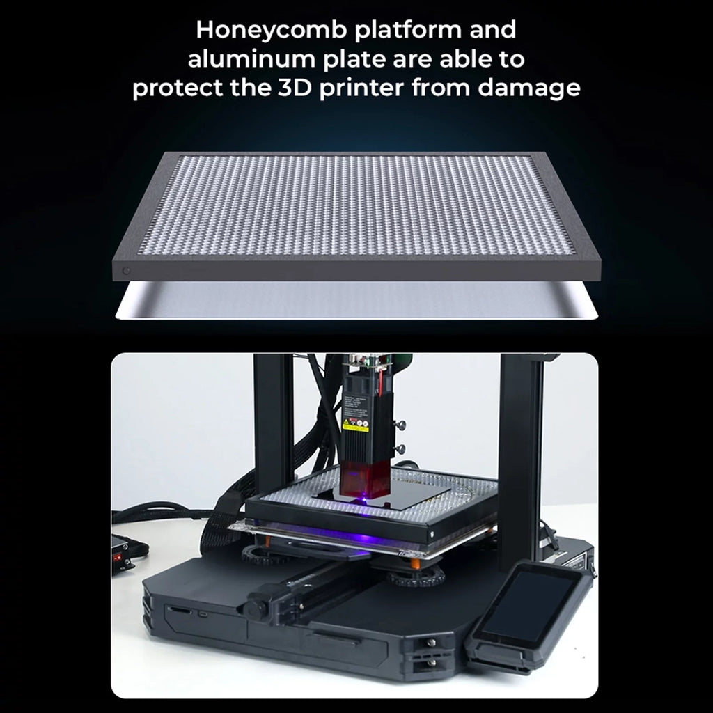 235x235mm Aluminum Honeycomb Working Table J939