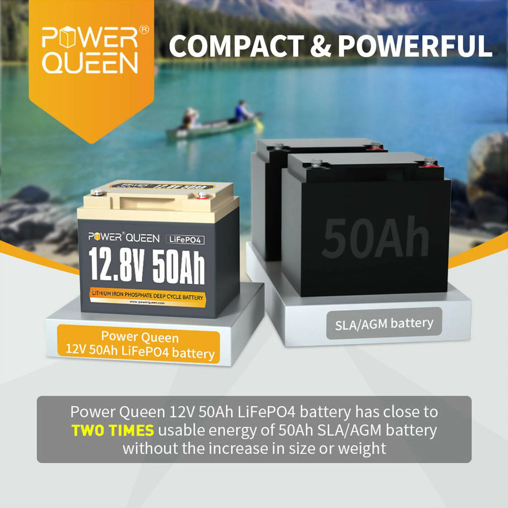 12V 50Ah LiFePO4 Lithium Battery F460052
