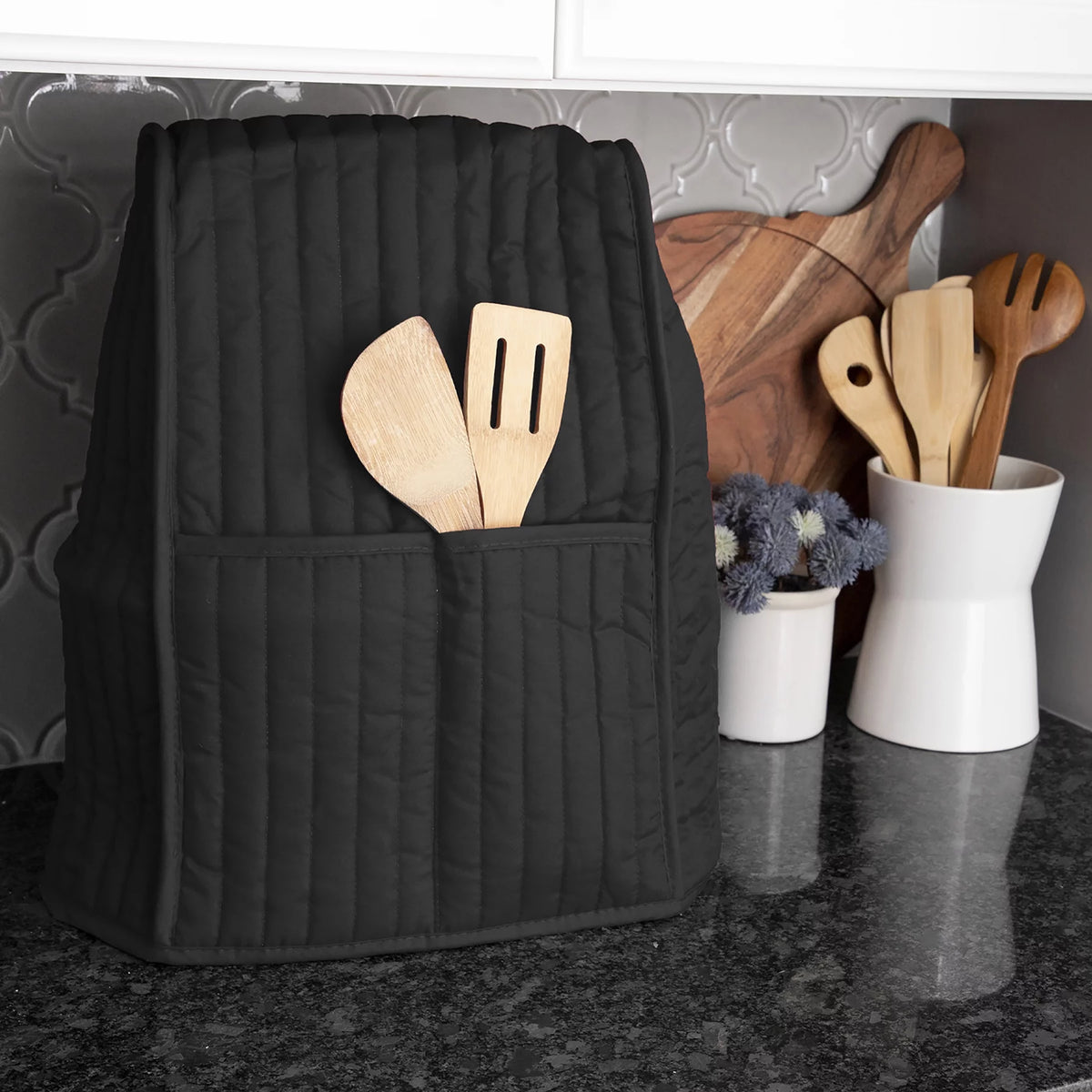 Polyester/Cotton Kitchen Appliance Cover with Pockets U81501