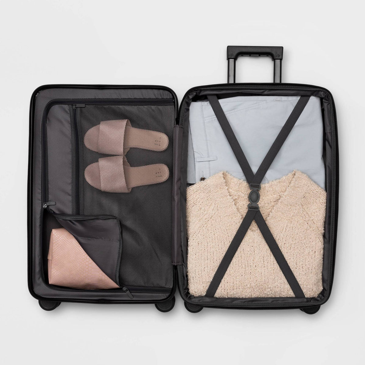 Hardside Spinner Suitcase Black R697