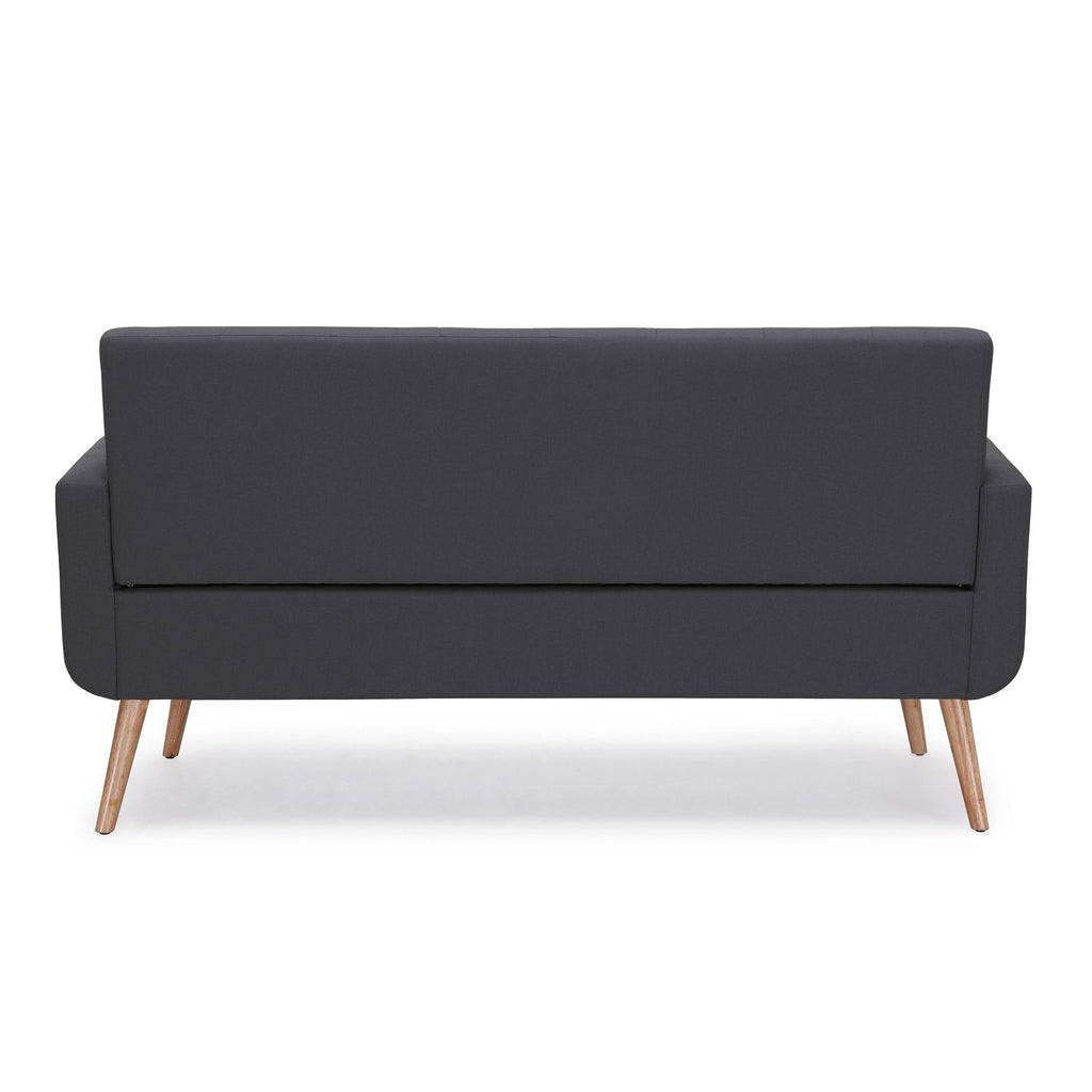 Charcoal Linen Armless Sofa L30841