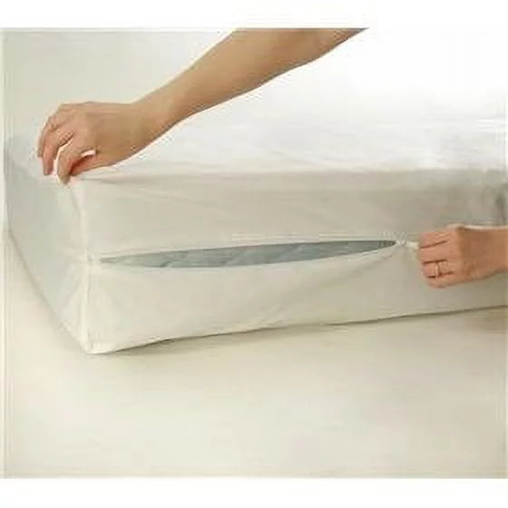 Queen Firm Foam Eurotop Mattress Set with Mattress Protector S816383