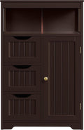 Navy Blue Wooden Storage Cabinet V508