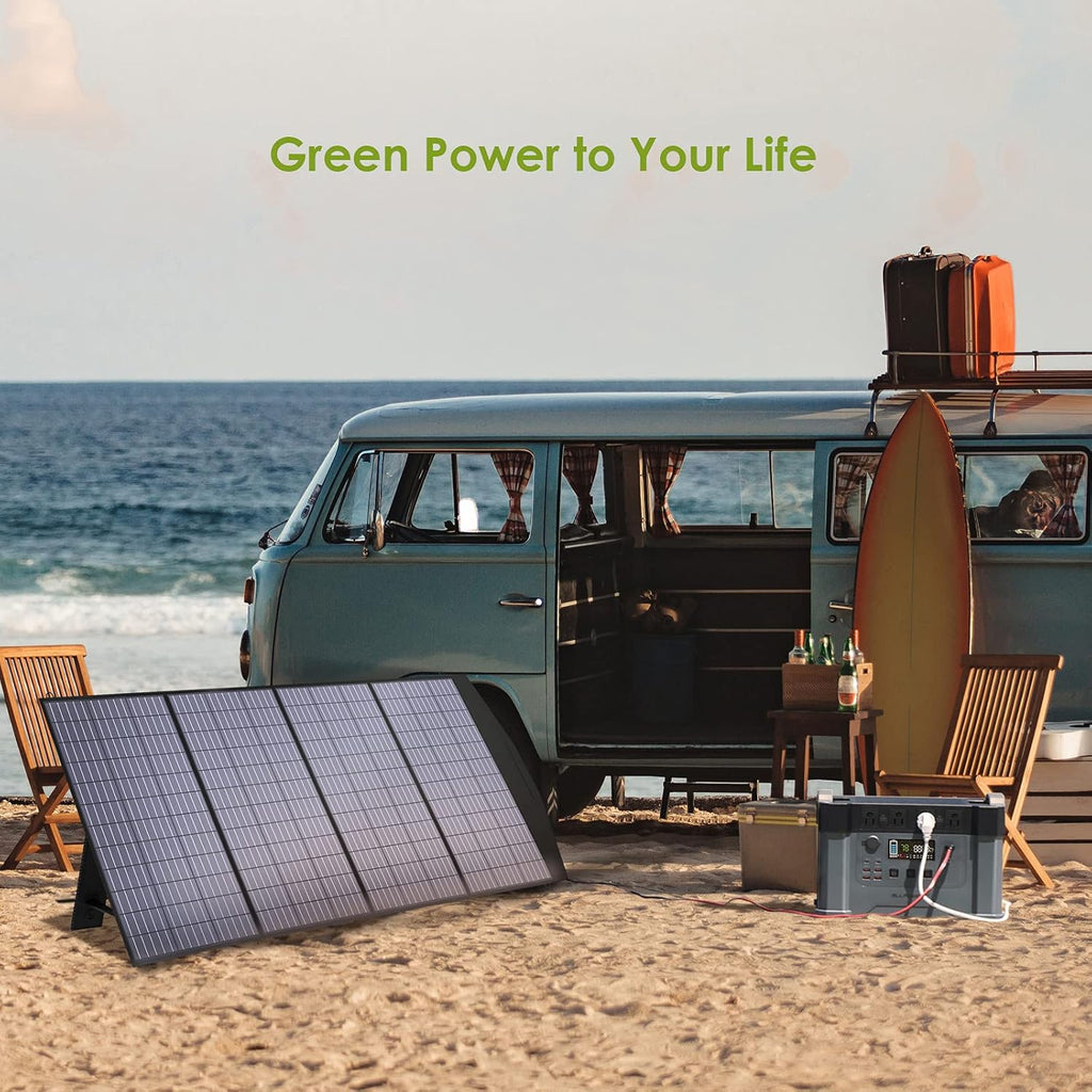200W Portable Foldable Solar Panel Kit V89086