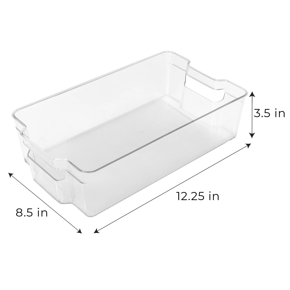 5 Piece Fridge and Freezer Storage Bins X1016