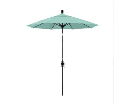 7.5 ft. Bronze Aluminum Market Patio Umbrella K214707