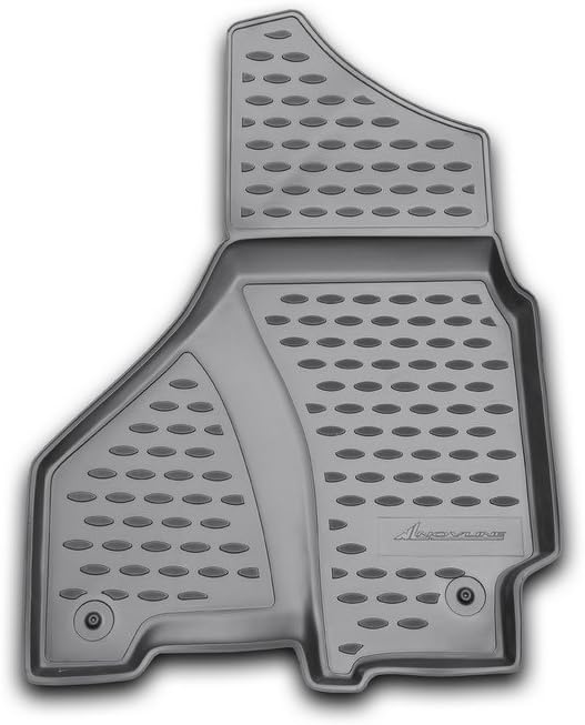 Black 4 Piece Floor Mats O110