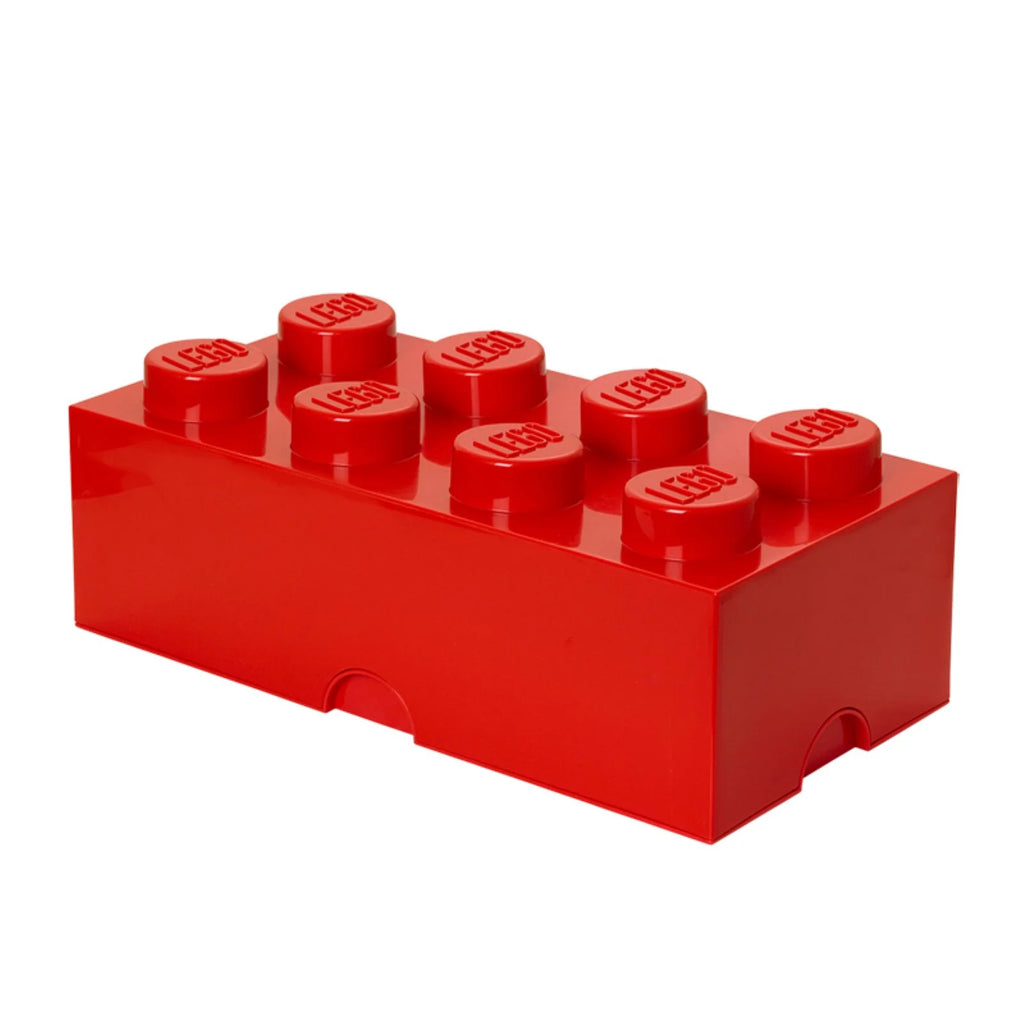 Bright Red Plastic Stackable Storage Brick 8 with Drawer Y16857