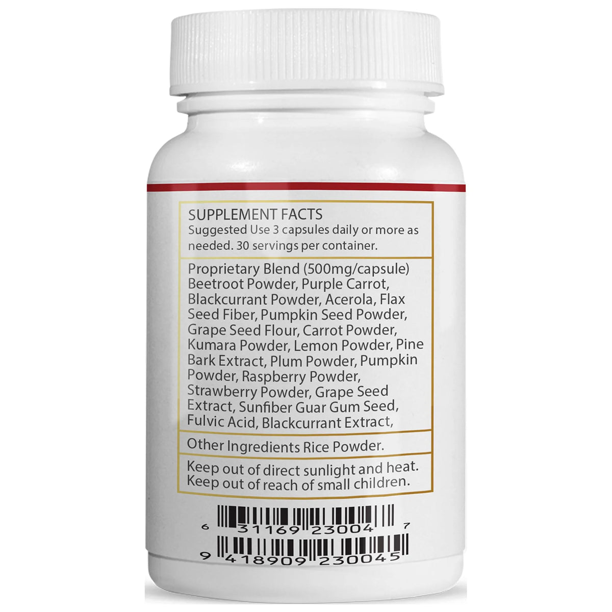 180 Pills Antioxidant Superfood Capsules U773581