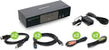 2-Port 4K DisplayPort KVMP Switch with Cables S470213