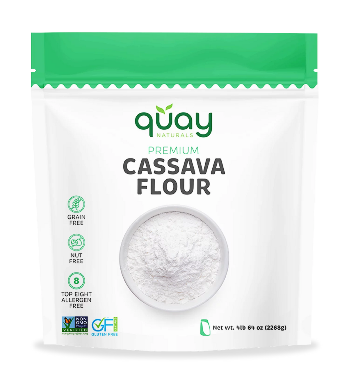 Cassava Flour, 4 lbs, Gluten Free & Grain-Free J280