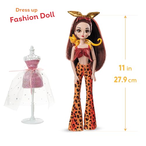 Fashion Doll with Outfit, Accessories, Skateboard & Designer Set T628
